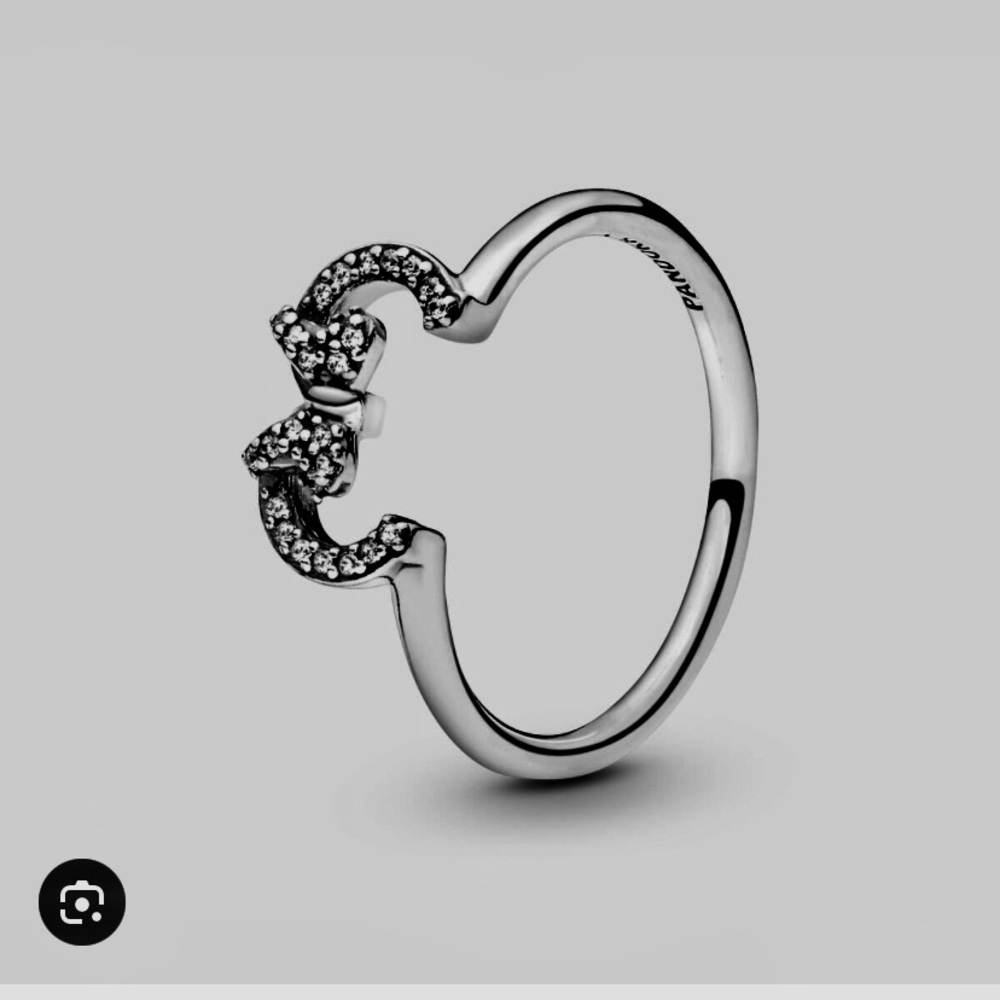 Pandora Silver Rings with Intricate Designs